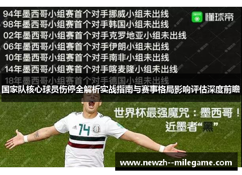 国家队核心球员伤停全解析实战指南与赛事格局影响评估深度前瞻
